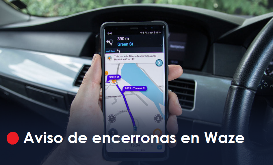 Encerronas waze